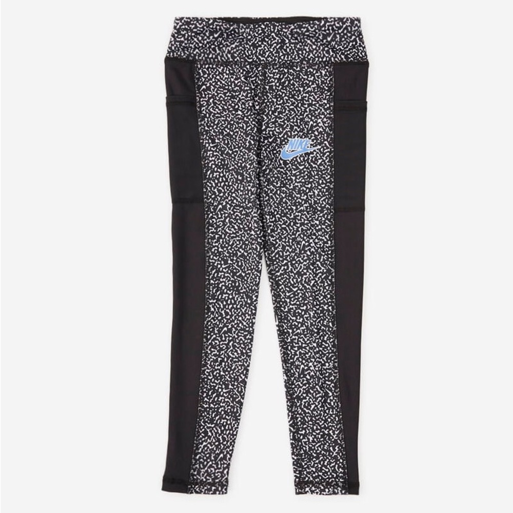 NWT Nike Pre-School AOP Notebook Dri-FIT Leggings